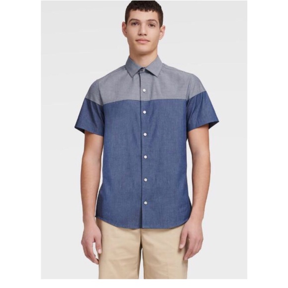 Dkny Other - DKNY Short Sleeve Colour Block Shirt